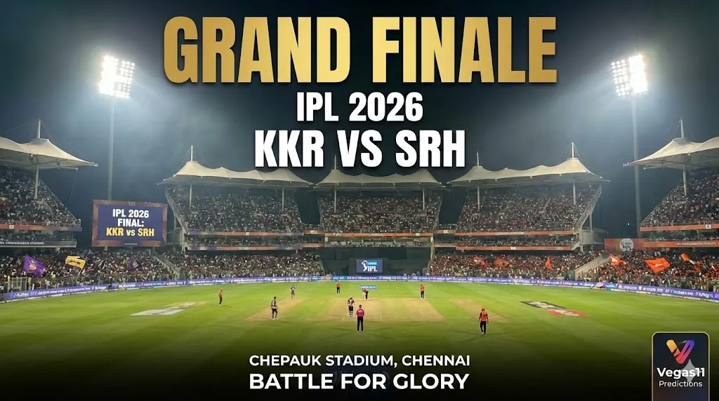 High stakes 2026 IPL final as KKR vs SRH collide