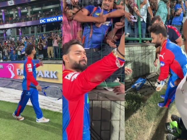 Rishabh Pant Gifts Fans After IPL Final