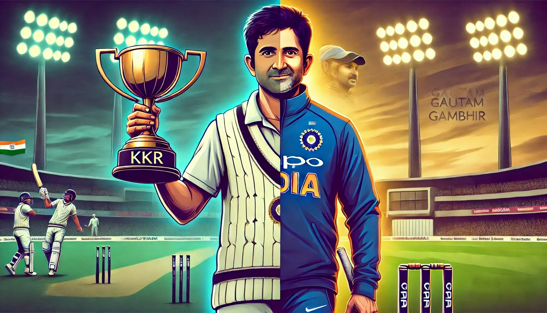 Gautam Gambhir Can’t Stay KKR Mentor in IPL 2025