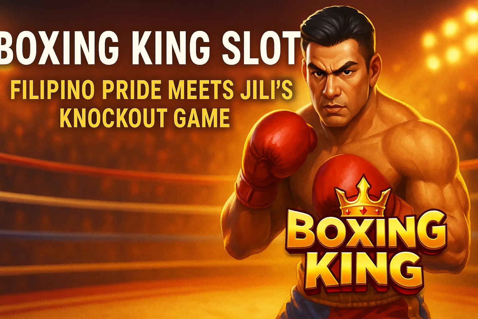 Boxing King Slot: Filipino Spirit Meets JILI’s Knockout Game
