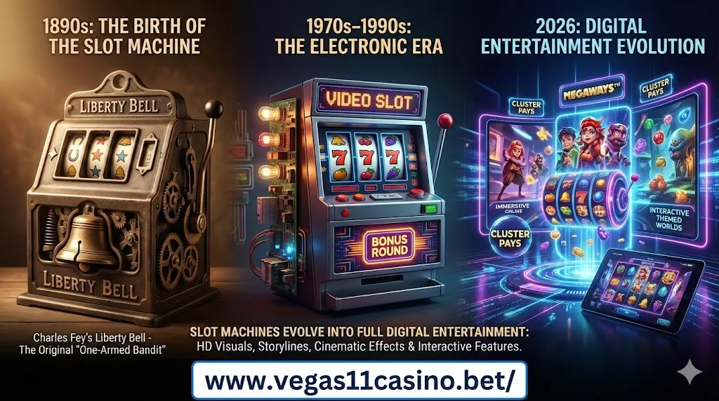 How slot machines evolved from reels to 2026 tech