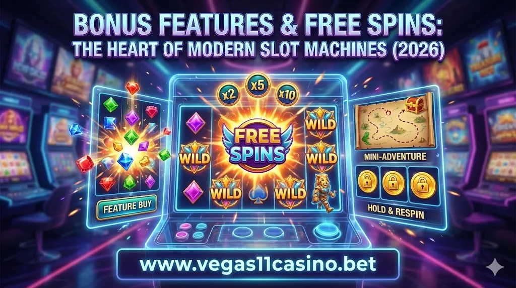 Bonus features and free spins drive thrilling 2026 slots